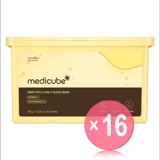 medicube - Deep Vita C Daily Quick Mask (x16) (Bulk Box)