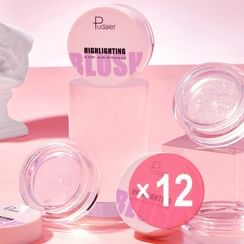 Pudaier - Temperature Change Glassy Highlighting Blush (x12) (Bulk Box)