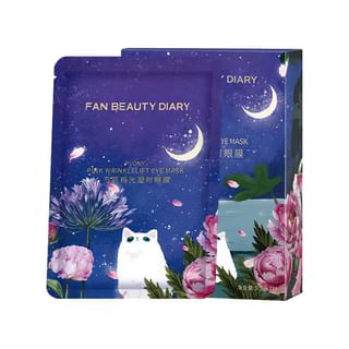 FAN BEAUTY DIARY - Peony Pink Wrinklelift Eye Mask Set