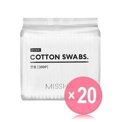 MISSHA - Cotton Swabs (x20) (Bulk Box)