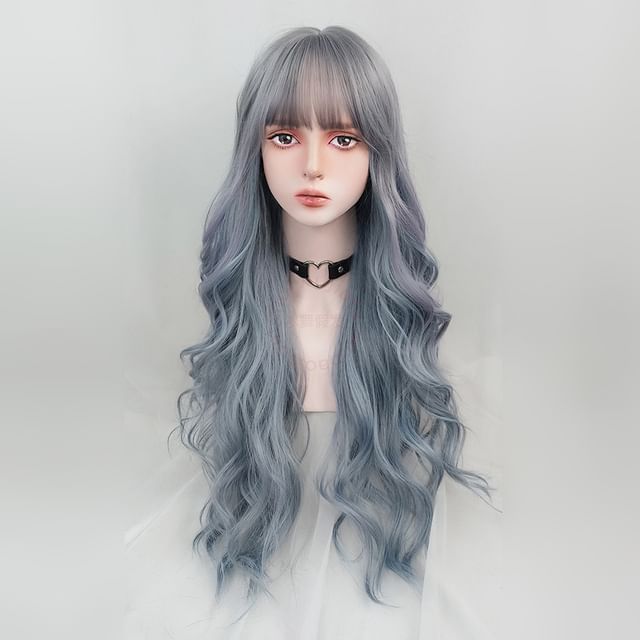 Jellyfish-Long Full Wig - Wavy Highlight