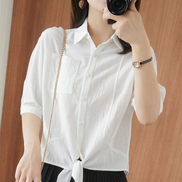 Everose-Plain Shirt