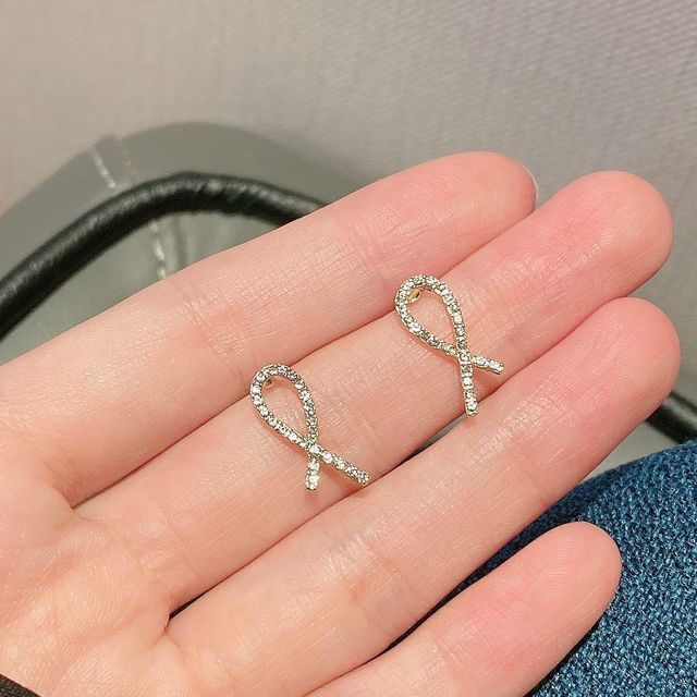 PANGU-Rhinestone Earring