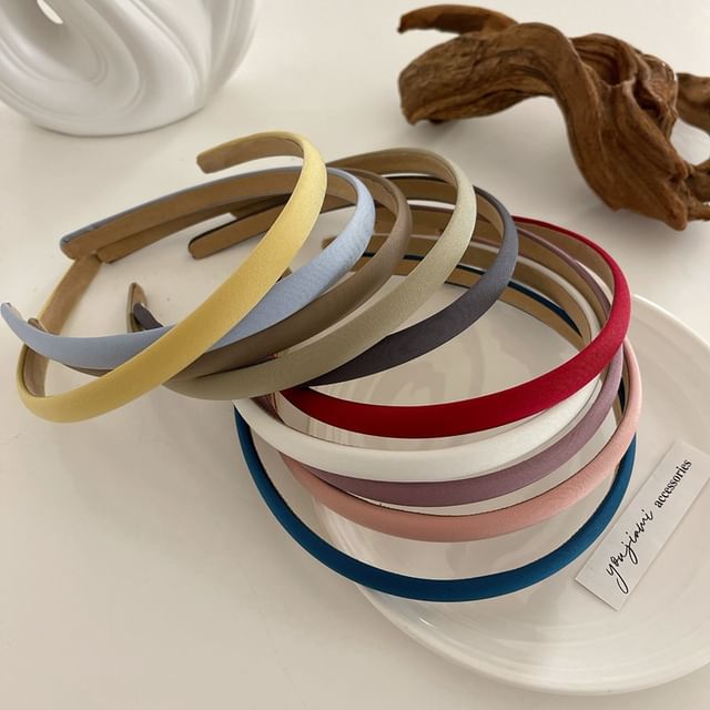 Kayochs-Plain Fabric Headband