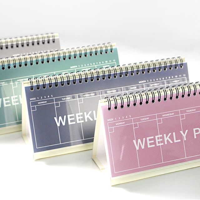 iswas-Color Standing Weekly Planner M