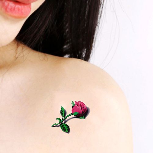 30+ Simple & Cute Red Rose Tattoos For Girls | Red Rose Tattoos For Girls |  Womens Tattoos! - YouTube