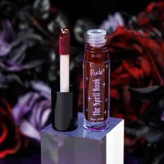 Rude Cosmetics - The Spell Book Collection High Shine Lip Gloss - 4 Colors