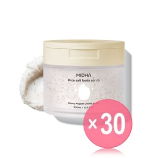 MIDHA - Rice Salt Body Scrub (x30) (Bulk Box)