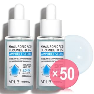 APLB - Hyaluronic Acid Ceramide HA B5 Ampoule Serum Set (x50) (Bulk Box)