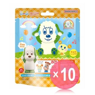 Bandai - Peekaboo! Wanwan Bath Ball 10pcs Bundle Set
