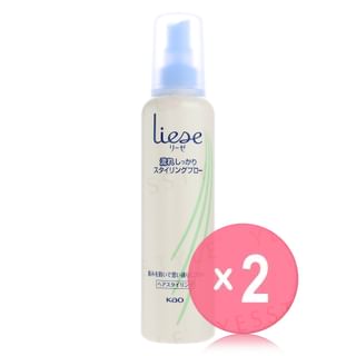 Kao - Liese Flow Firmly Hair Styling Blow 2pcs Bundle Set