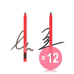 MERZY - Let's Fixing Gel Eyeliner - 2 Colors (x12) (Bulk Box)