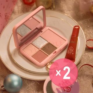 Snidel Beauty - Holiday Collection Makeup Coffret Cheers Again 2pcs Bundle Set