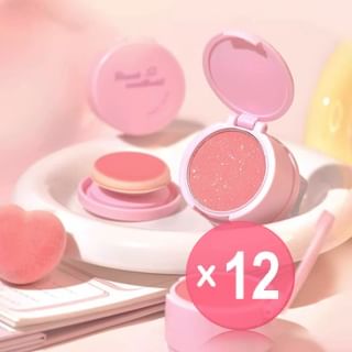 GOGO TALES - Powder Blusher Cream - 4 Colors (x12) (Bulk Box)