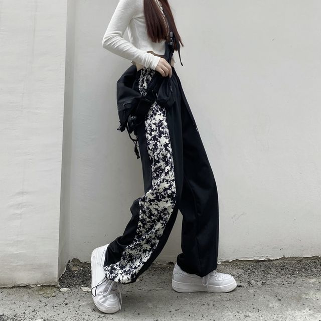 Tie-Dye Wide Leg Sweatpants | YesStyle