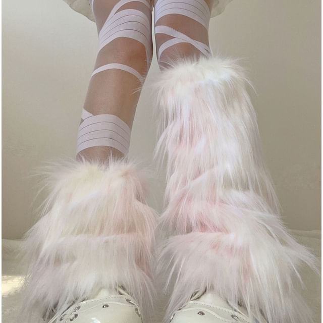Epoch-Fluffy Leg Warmers Various Designs