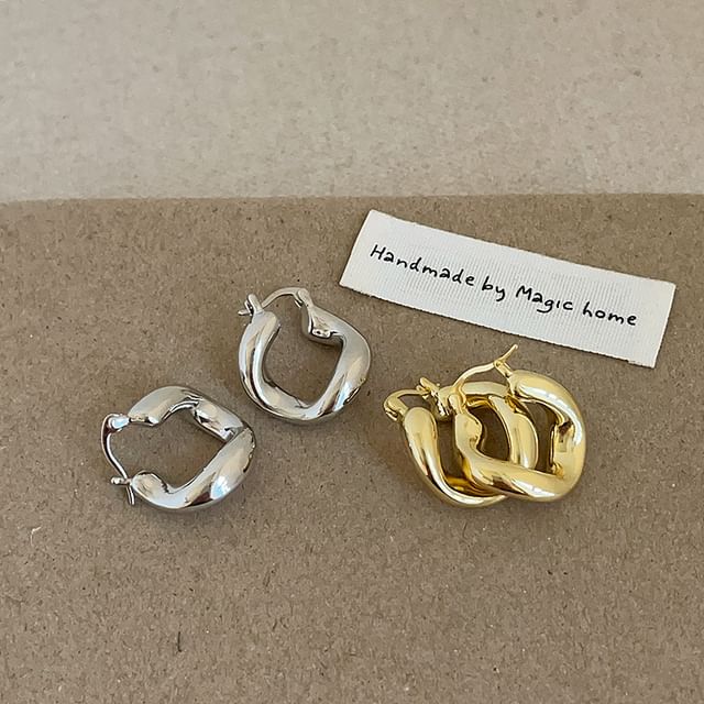 Panda Dama-Geometry Drop Earring