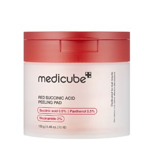 medicube - Red Succinic Acid Peeling Pad (EU/UK Packaging)