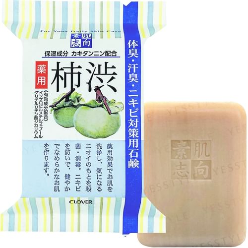 CLOVER Skin Friendly Soap Medicinal Persimmon Tannin
