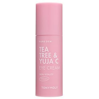 TONYMOLY - Pure Dew Tea Tree & Yuja C Eye Cream