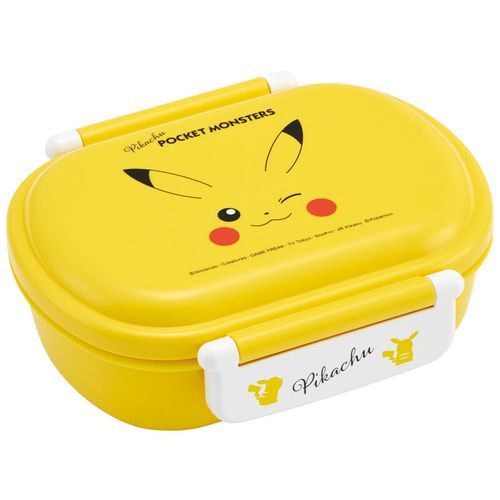 Skater Pokemon Lunch Box 450ml (Pikachu) As Shown in Figure One Size