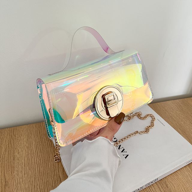 Koraisip PVC Crossbody Bag YesStyle