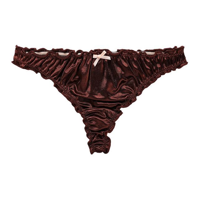 Rosesand - Satin Ruched Panties