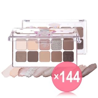 FLORTTE - Special Edition Eyeshadow Palette - Melon Orange-Brown (x144) (Bulk Box)