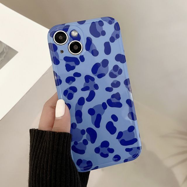 Milkie Leopard Print Phone Case Iphone 13 Pro Max 13 Pro 13 13 Mini 12 Pro Max 12 Pro 12 12 Mini 11 Pro Max 11 Pro 11 Se Xs Max Xs Xr X Se 2 8 8 Plus 7 7 Plus Yesstyle