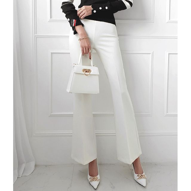 GUMZZI - Boot-Cut Dress Pants | YesStyle GUMZZI - Boot-Cut Dress Pants | YesStyle