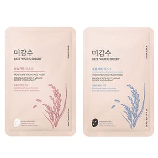 THE FACE SHOP - Rice Water Bright Face Mask - 2 Types