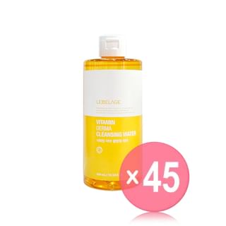 LEBELAGE - Derma Cleansing Water - 5 Types (x45) (Bulk Box)