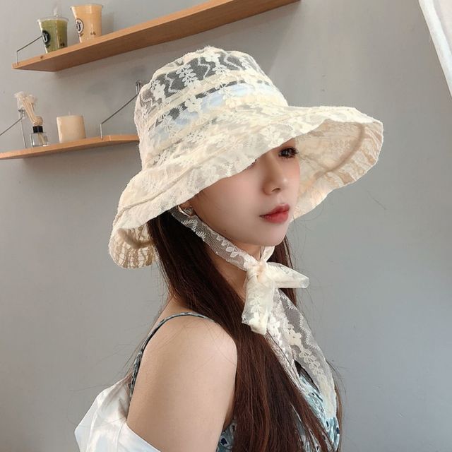 yesstyle.com | Hufu - Lace Sun Hat