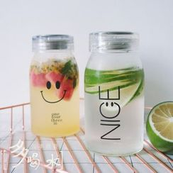 KITCHI - Glass Water Bottle