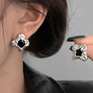 Gemsha-Gemstone Alloy Earrings