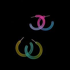 Mimishi - Gradient Open Hoop Earring Mimishi - Gradient Open Hoop Earring