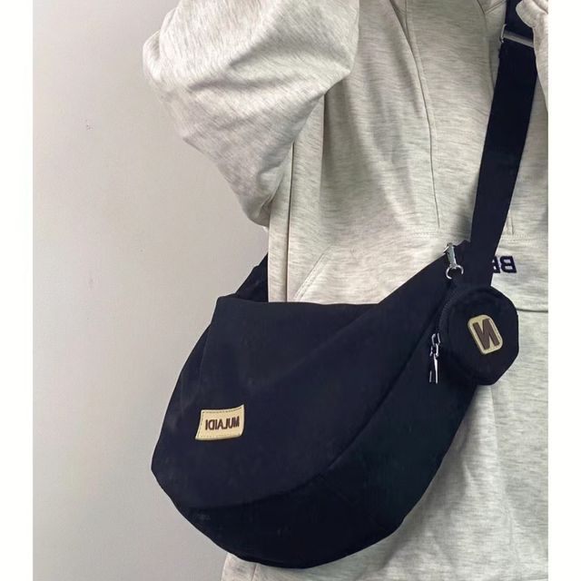 Basaran-Set Applique Crossbody Bag Coin Purse