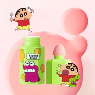 JILL LEEN - Crayon Shin-chan Liquid Blush Limited Edition - 6 Colors