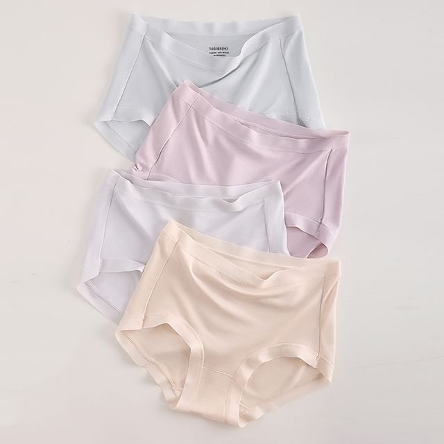 camikiss-Plain Seamless Panties