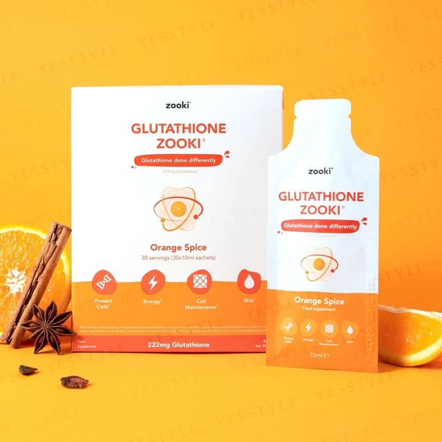 zooki glutathione zooki - Orange Spice Glutathione 222mg