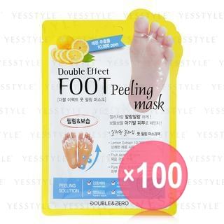 Double & Zero - Double Effect Foot Peeling Mask (x100) (Bulk Box)