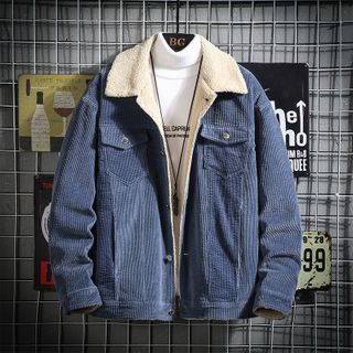 pile lined corduroy jacket