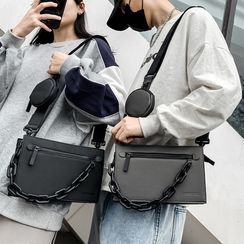 Borsa A Tracolla Da Uomo Casual Di Grande Capacà Borsa Portatile Verticale Da Uomo Messenger Borsa Multifunzione Impermeabile Oxford 240829 3e65 Da 39,28 € | DHgate