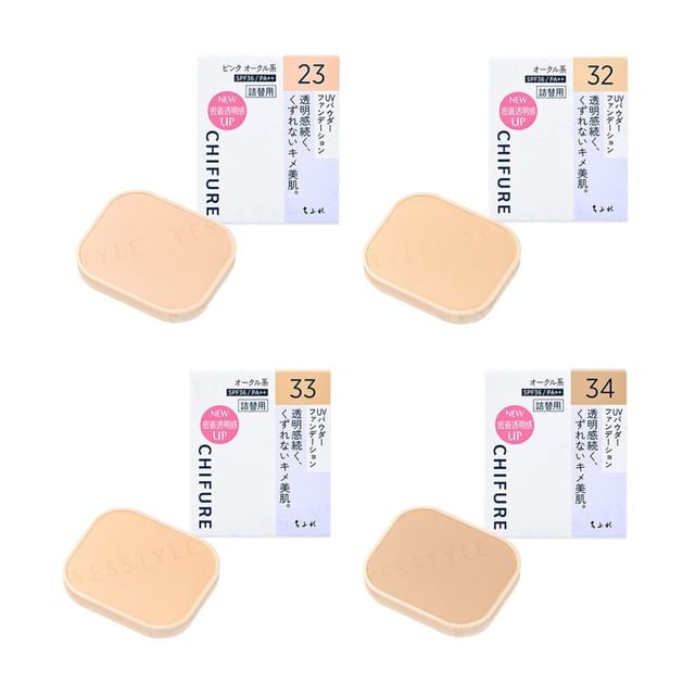 CHIFURE-UV Powder Foundation SPF 36 PA