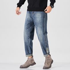 Denimic - Washed Baggy Jeans