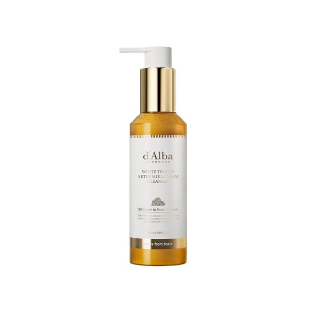 d-Alba-White Truffle Return Oil Cream Cleanser-Version 2026 160 Ml