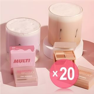 I'M MEME - Multi Cube Milk Foam Collection - 2 Types (x20) (Bulk Box)
