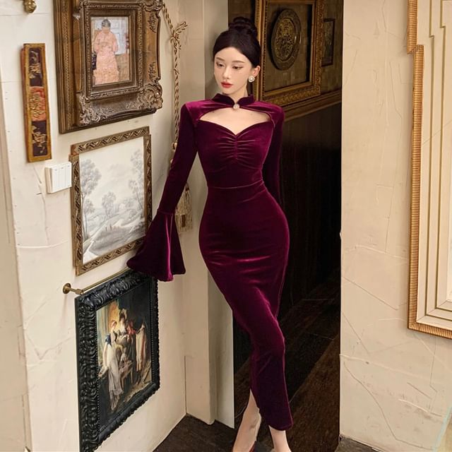 slim fit dress slacks Strapless Short Bubble Homecoming Dress with Cut Outs Hot Pink / 4 main image 0