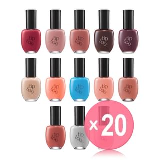 tip toe - Andante Nail Polish - 13 Colors (x20) (Bulk Box)