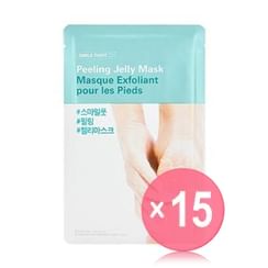 THE FACE SHOP - Smile Foot Peeling Jelly Mask 40ml (x15) (Bulk Box)